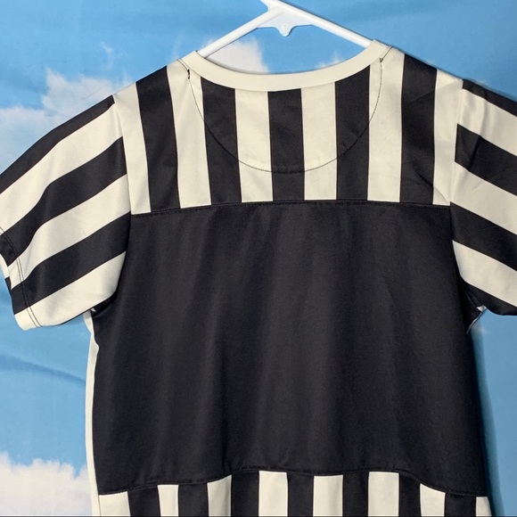 Nike- Black & White Striped Jersey size XLarge - Picture 6 of 9